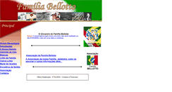 Desktop Screenshot of familiabellotto.com.br