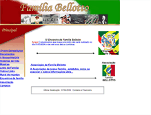 Tablet Screenshot of familiabellotto.com.br